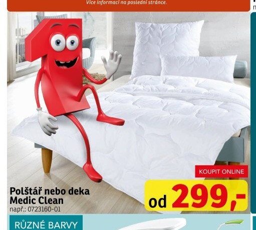 Polštář nebo deka Medic Clean