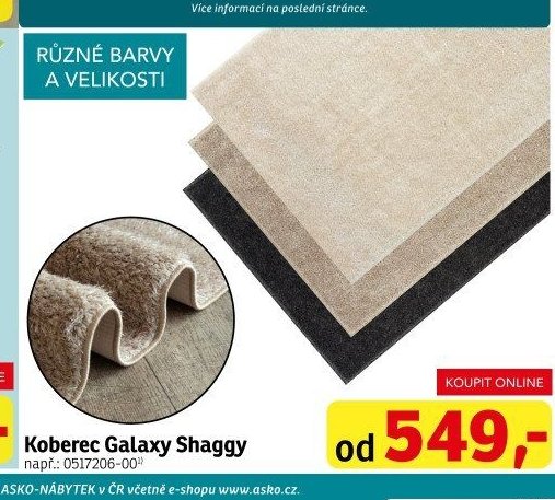 Koberec Galaxy Shaggy