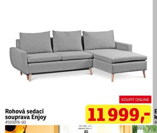 Rohová sedací souprava Enjoy