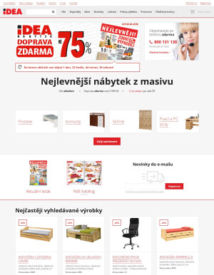 akční leták IDEA nábytek 30.1.2024-5.2.2024