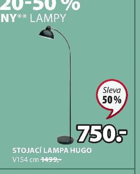 STOJACÍ LAMPA HUGO