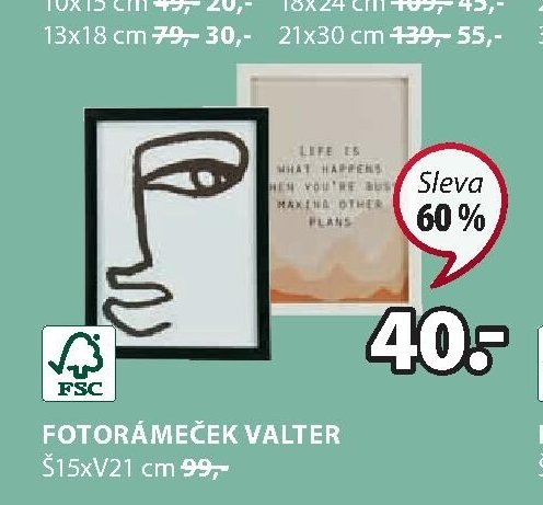 FOTORÁMEČEK VALTER