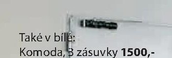 Komoda, 3 zásuvky