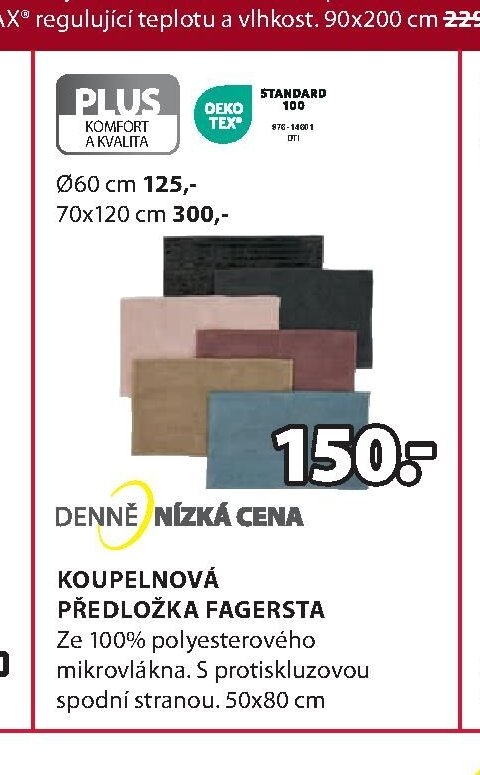 KOUPELNOVÁ PŘEDLOŽKA FAGERSTA