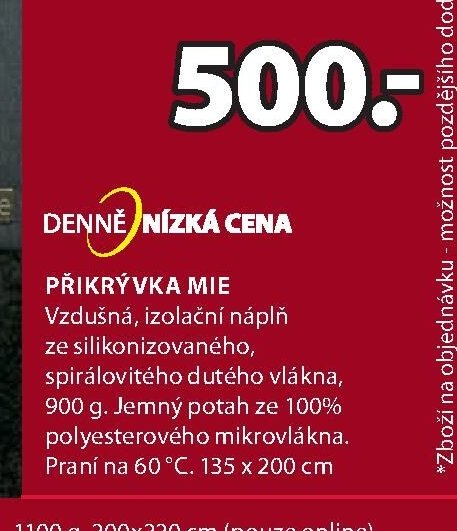 PŘIKRÝVKA MIE