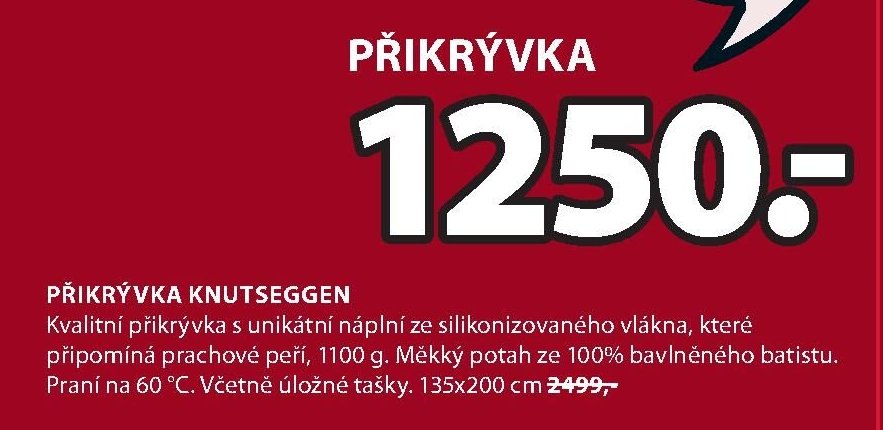 PŘIKRÝVKA KNUTSEGGEN