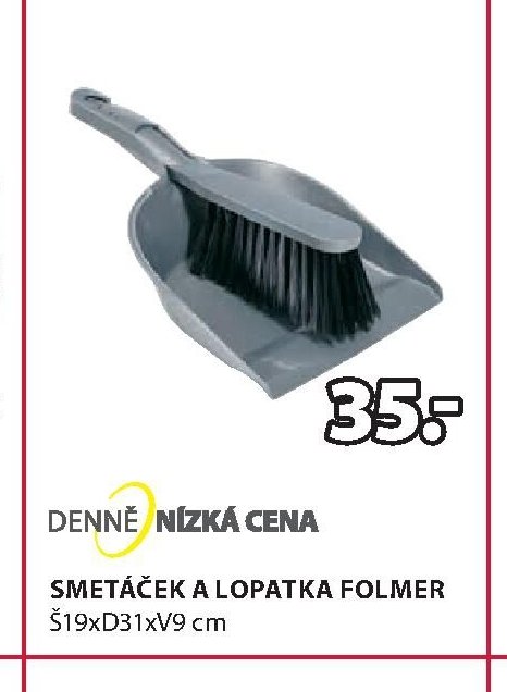 Smetáček a lopatka FOLMER