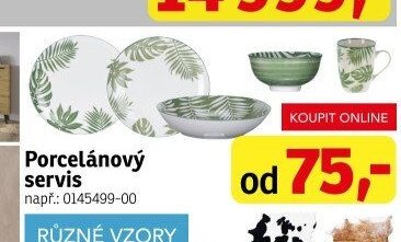 Porcelánový servis