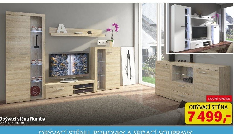 Obývací stěna Rumba