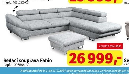 Sedací souprava Fabio