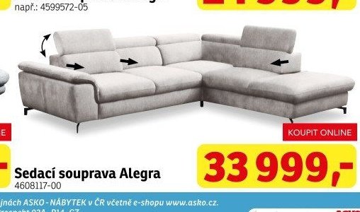 Sedací souprava Alegra