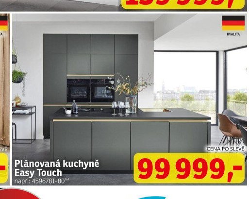 Plánovaná kuchyně Easy Touch