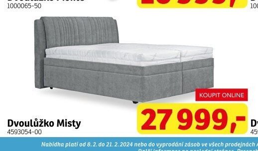 Dvoulůžko Misty