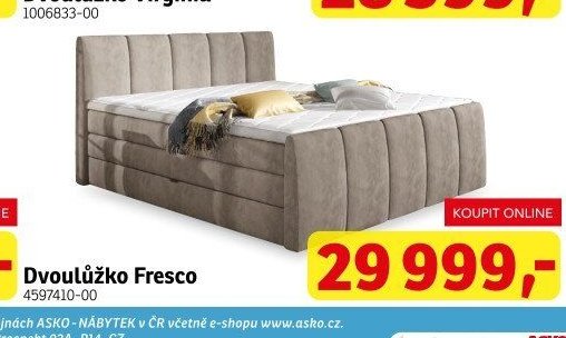 Dvoulůžko Fresco