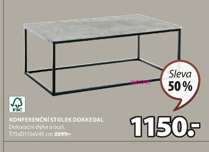 KONFERENČNÍ STOLEK DOKKEDAL
