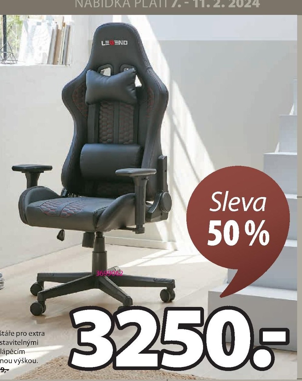 HERNÍ ŽIDLE NIBE