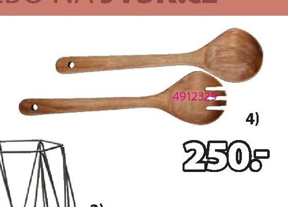 Příbor na salát KRESTIAN 30 cm