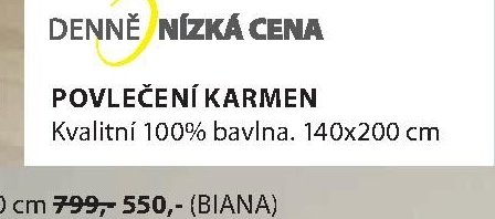 Povlečení Karmen