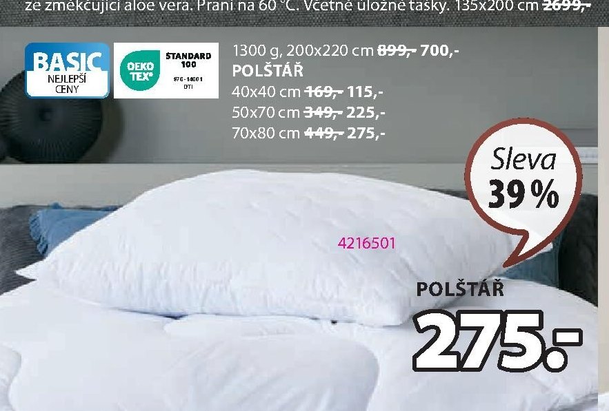 Polštář BASIC