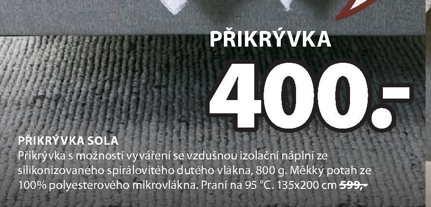 Přikrývka SOLA
