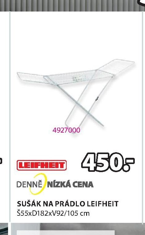 SUŠÁK NA PRÁDLO LEIFHEIT