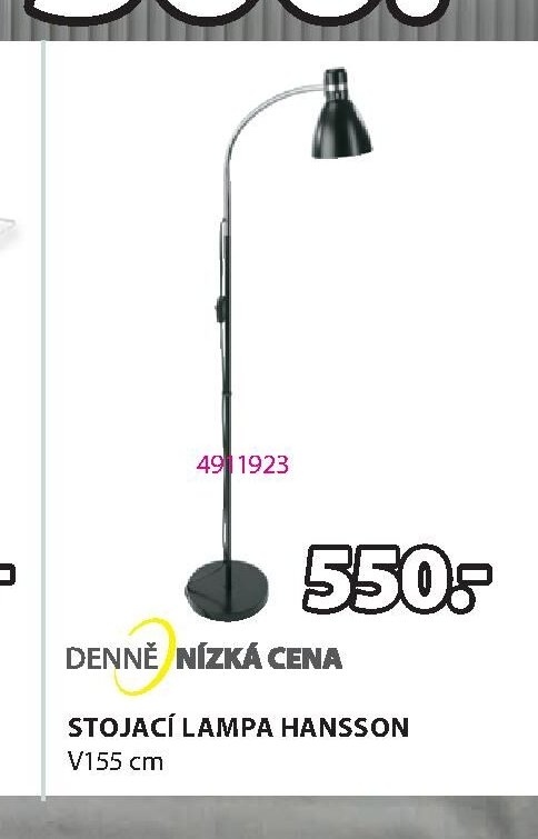 STOJACÍ LAMPA HANSSON