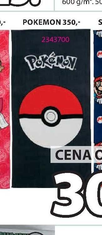 Dětské osušky Pokemon