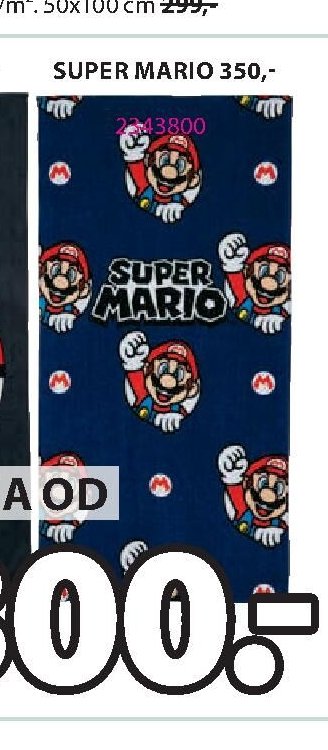 Dětské osušky Super Mario