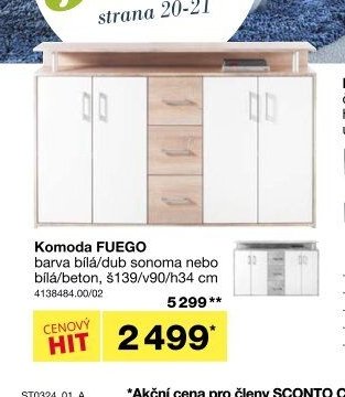Komoda FUEGO