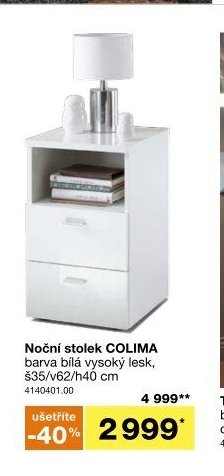 Noční stolek COLIMA