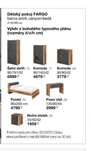 Dětský pokoj FARGO