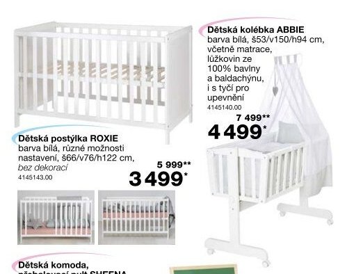 Dětská kolébka ABBIE