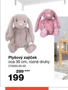 Plyšový zajíček