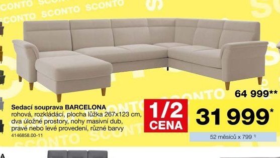 Sedací souprava BARCELONA