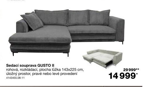 Sedací souprava GUSTO II