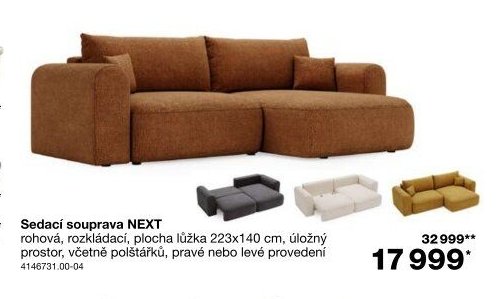 Sedací souprava NEXT