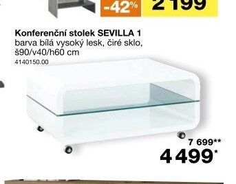 Konferenční stolek SEVILLA 1