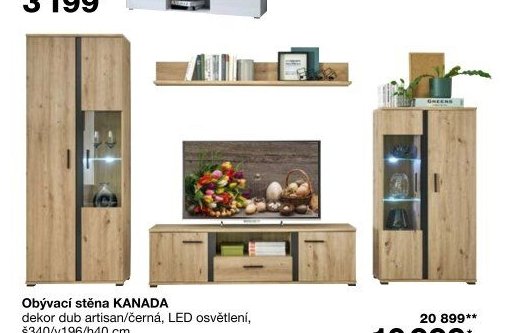Obývací stěna KANADA