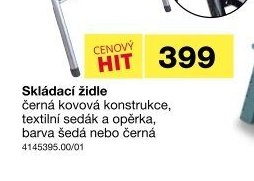Skládací židle