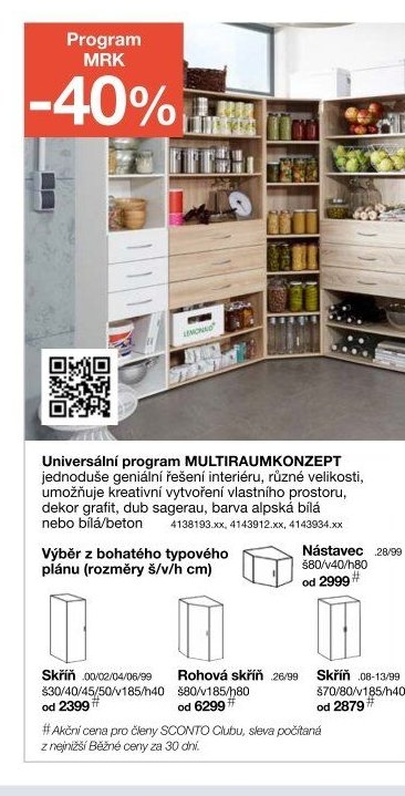 Univerzální program MULTIRAUMKONZEPT