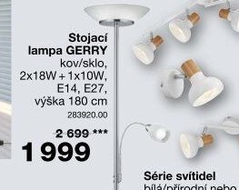 Stojací lampa GERRY