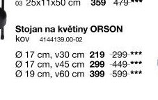 Stojan na květiny ORSON