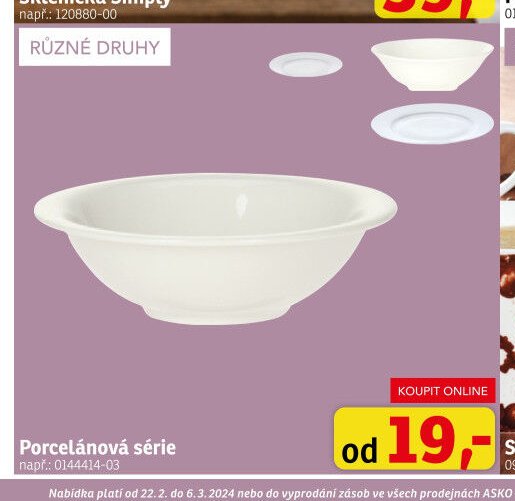 Porcelánová série