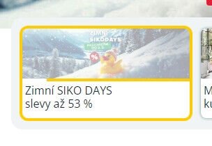 Zimní SIKO DAYS slevy až 53 %