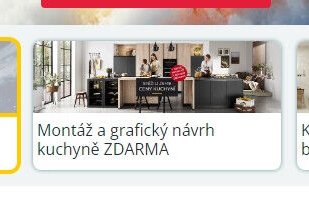 Montáž a grafický návrh kuchyně ZDARMA