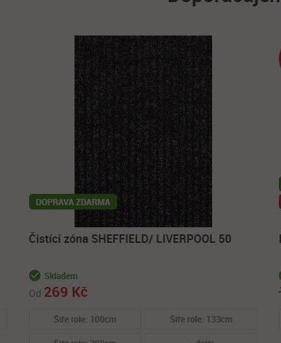Čistící zóna SHEFFIELD/ LIVERPOOL 50