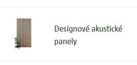 Designové akustické panely