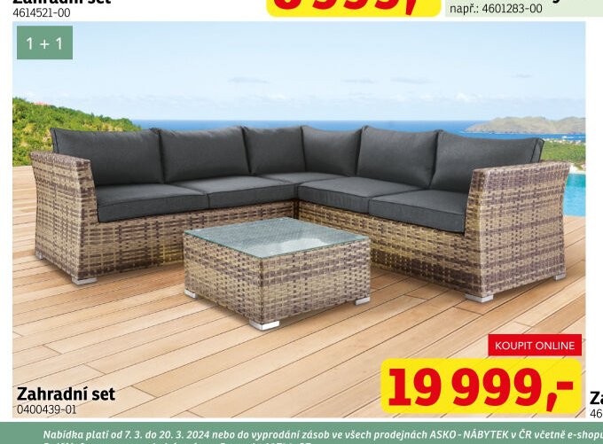Zahradní set