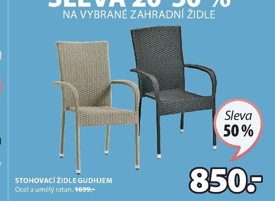 STOHOVACÍ ŽIDLE GUDHJEM