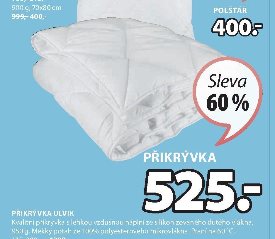 PŘIKRÝVKA ULVIK
